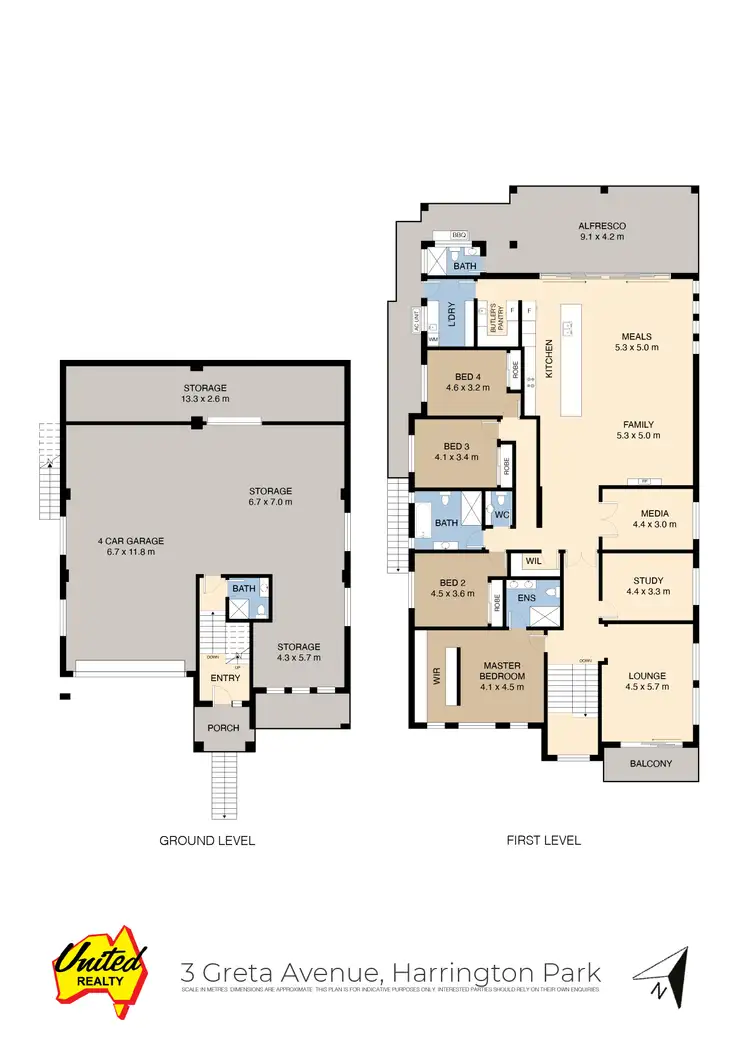 Floorplan of Homely house listing, 3 Greta Avenue, Harrington Park NSW 2567