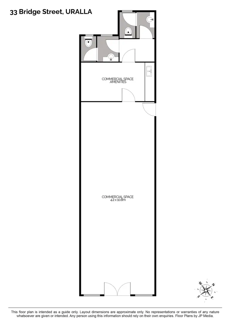 Floorplan of Homely other listing, 33 Bridge Street, Uralla NSW 2358