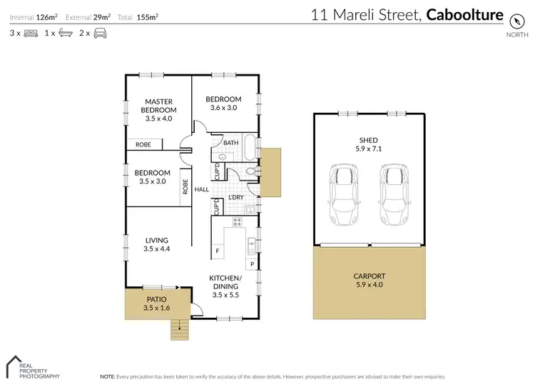 Floorplan of Homely house listing, 11 Mareli Street, Caboolture QLD 4510