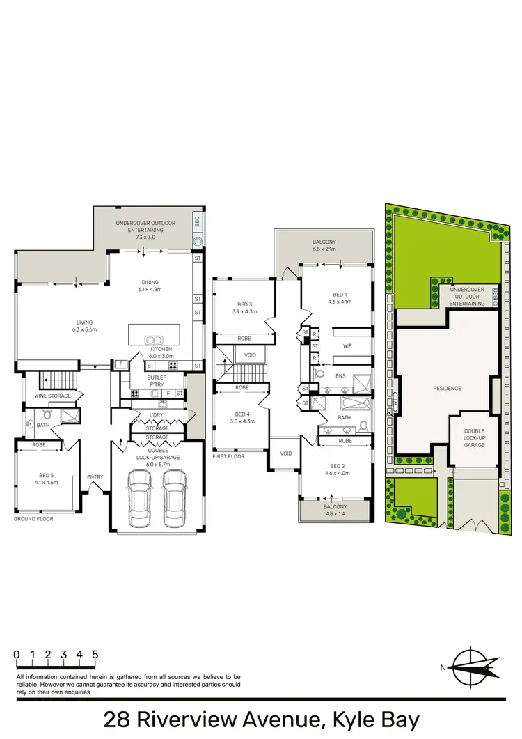 Floorplan of Homely house listing, 28 Riverview Ave, Kyle Bay NSW 2221