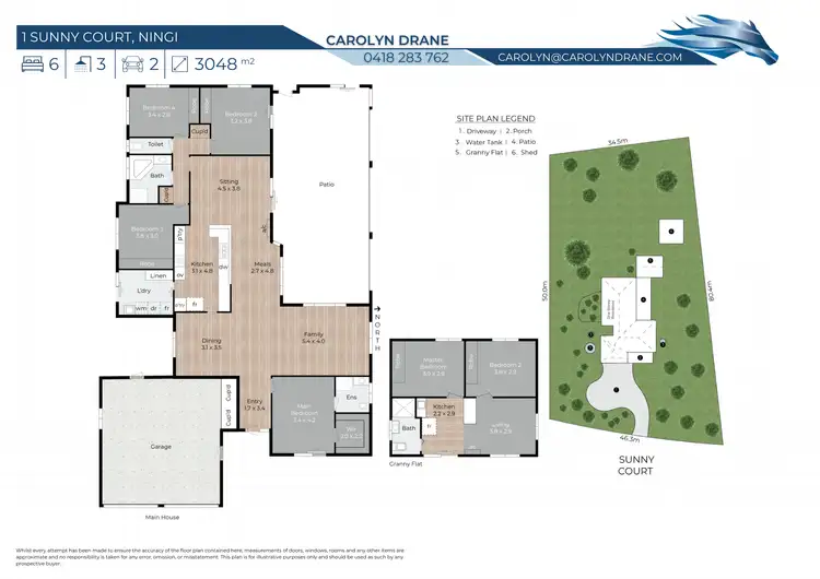 Floorplan of Homely house listing, 1 Sunny Court, Ningi QLD 4511