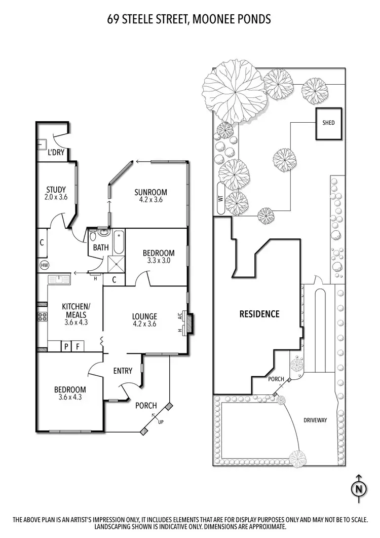 Floorplan of Homely house listing, 69 Steele Street, Moonee Ponds VIC 3039