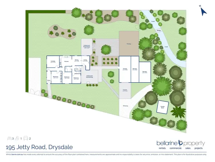 Floorplan of Homely house listing, 195 Jetty Road, Drysdale VIC 3222