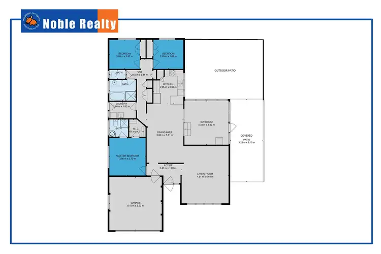 Floorplan of Homely house listing, 6 Michaela Place, Forster NSW 2428