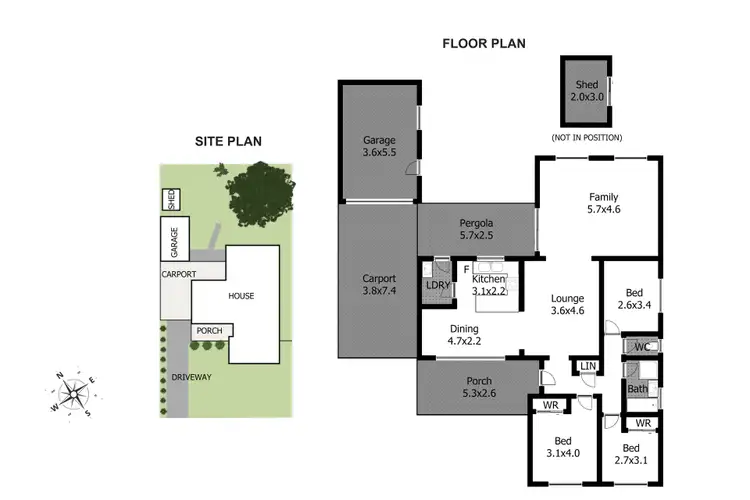 Floorplan of Homely house listing, 2 Ulpha Place, Cranebrook NSW 2749