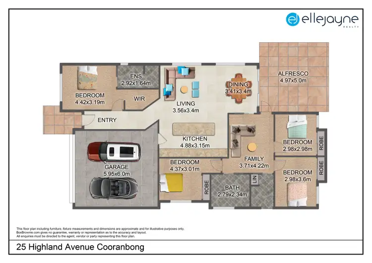 Floorplan of Homely house listing, 25 Highland Avenue, Cooranbong NSW 2265