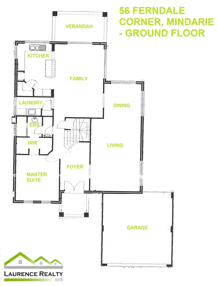Floorplan of Homely house listing, 56 Ferndale Corner, Mindarie WA 6030