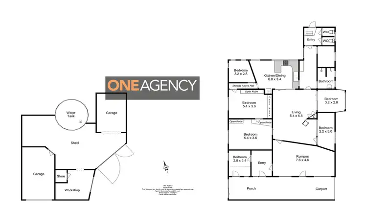 Floorplan of Homely house listing, 208 Comeback Road, Redpa TAS 7330