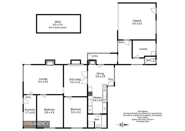Floorplan of Homely house listing, 631 Back Line Road, Forest TAS 7330