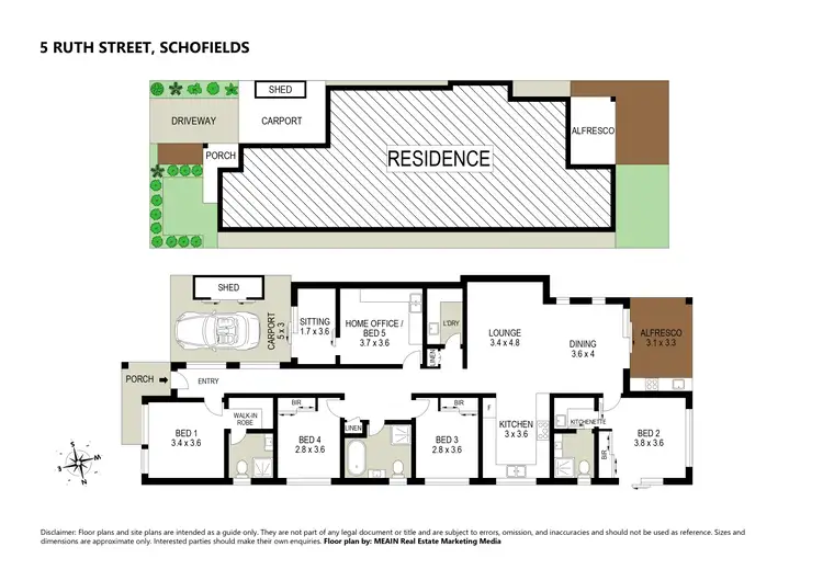 Floorplan of Homely house listing, 5 Ruth Street, Schofields NSW 2762