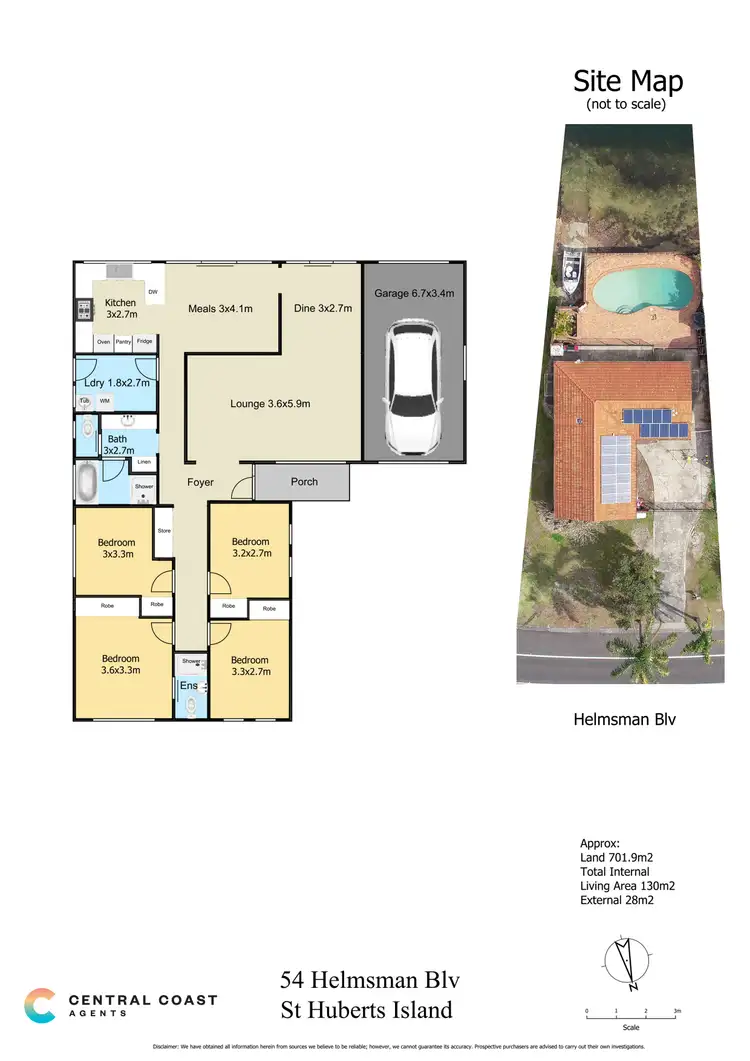 Floorplan of Homely house listing, 54 Helmsman Blvd, St Huberts Island NSW 2257