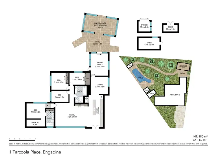 Floorplan of Homely house listing, 1 Tarcoola Place, Engadine NSW 2233