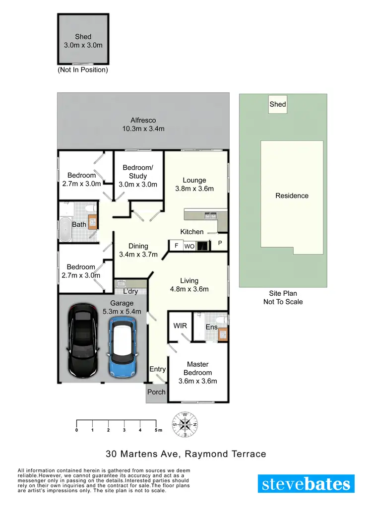 Floorplan of Homely house listing, 30 Martens Avenue, Raymond Terrace NSW 2324