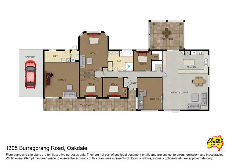 Floorplan of Homely rural property listing, 1305 Burragorang Road, Oakdale NSW 2570