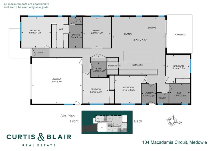 Floorplan of Homely house listing, 104 Macadamia Circuit, Medowie NSW 2318