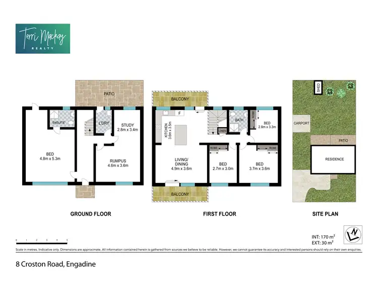 Floorplan of Homely house listing, 8 Croston Road, Engadine NSW 2233