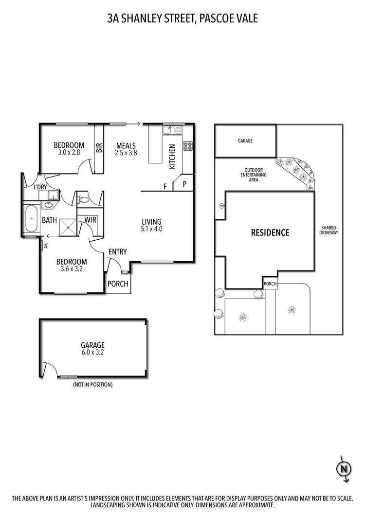 Floorplan of Homely unit listing, 3A Shanley Street, Pascoe Vale VIC 3044