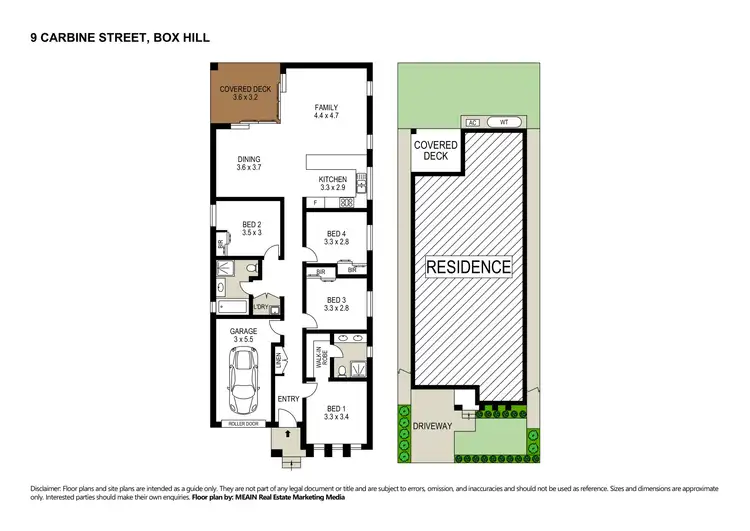 Floorplan of Homely house listing, 9 Carbine street, Box Hill NSW 2765