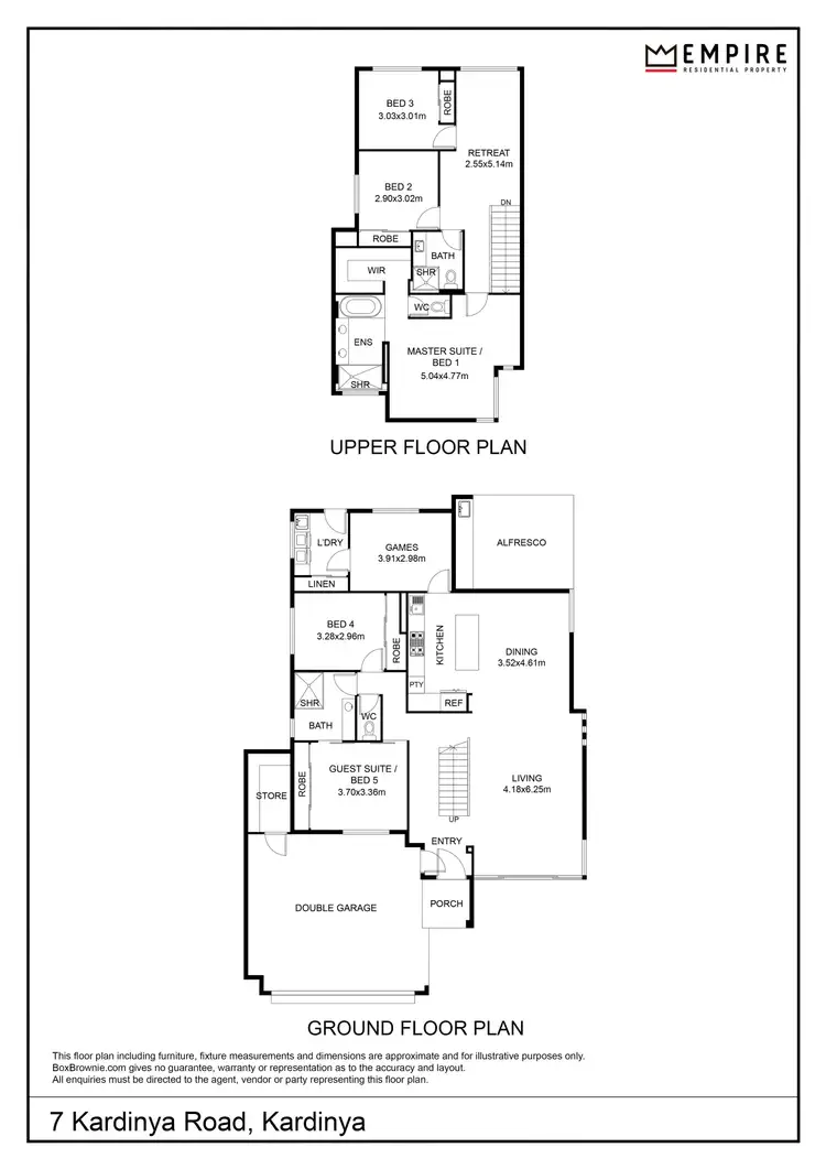 Floorplan of Homely house listing, 7 Kardinya Road, Kardinya WA 6163