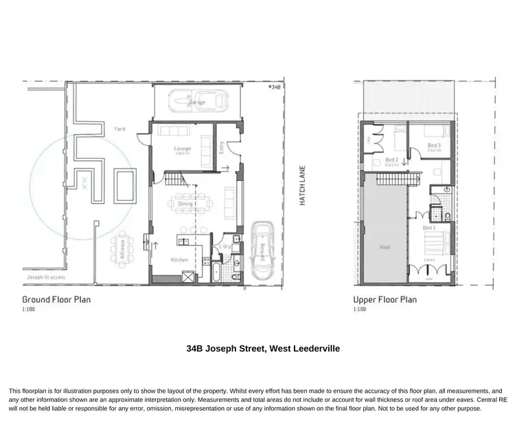 Floorplan of Homely house listing, 34B Joseph Street, West Leederville WA 6007