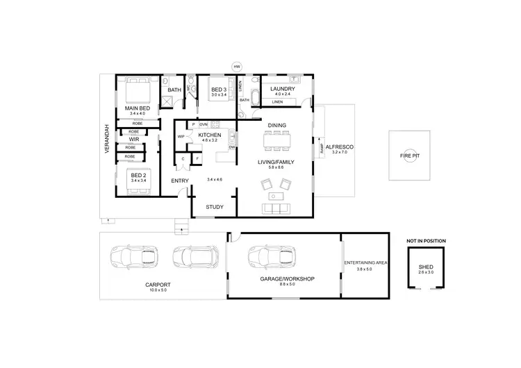 Floorplan of Homely house listing, 2 Branxton Street, Nulkaba NSW 2325