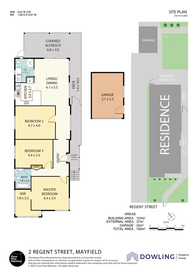 Floorplan of Homely house listing, 2 Regent Street, Mayfield NSW 2304
