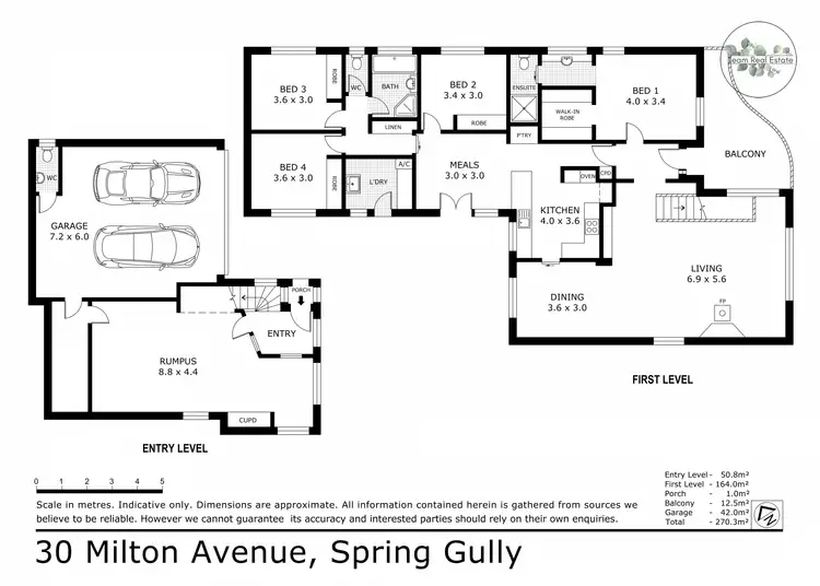 Floorplan of Homely house listing, 30 Milton Avenue, Spring Gully VIC 3550