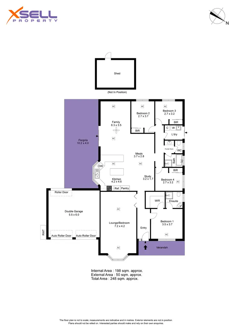 Floorplan of Homely house listing, 4 Brigalow Avenue, Seacombe Gardens SA 5047