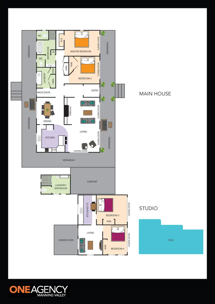 Floorplan of Homely rural property listing, 294 Nowendoc Road, Killawarra NSW 2429