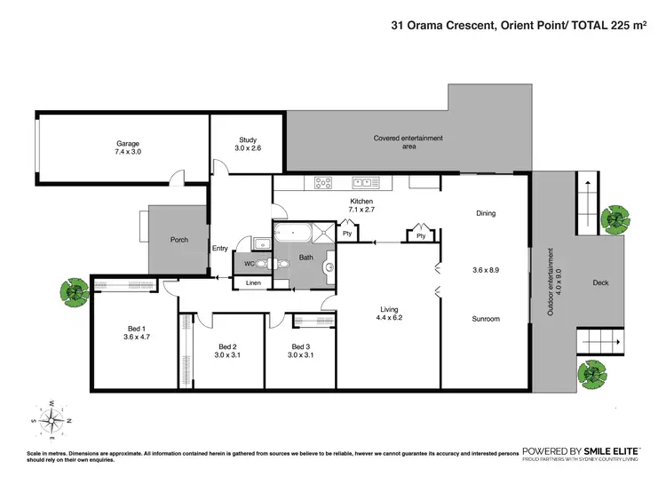 Floorplan of Homely house listing, 31 Orama Crescent, Orient Point NSW 2540