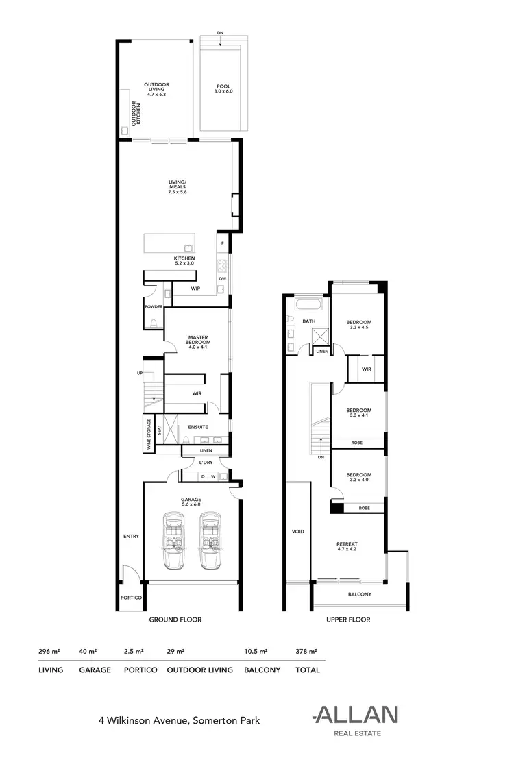 Floorplan of Homely house listing, 4 Wilkinson Avenue, Somerton Park SA 5044