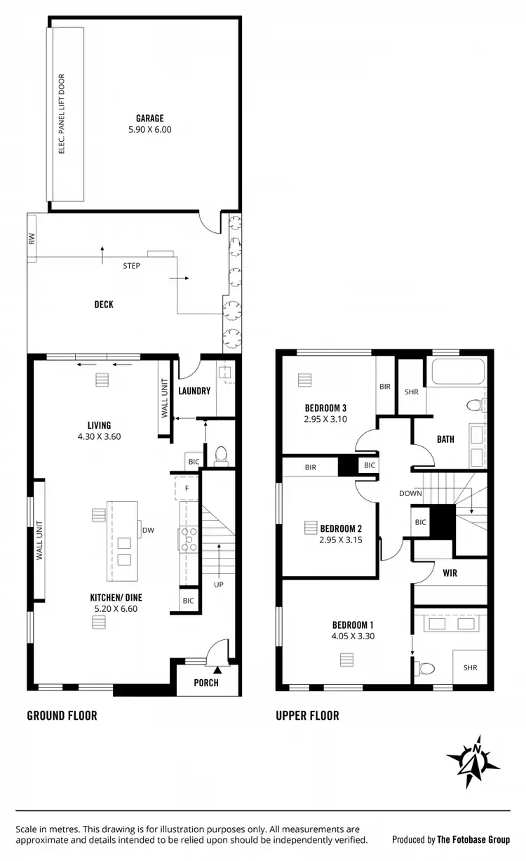 Floorplan of Homely townhouse listing, 7 Dianella Street, Glenside SA 5065