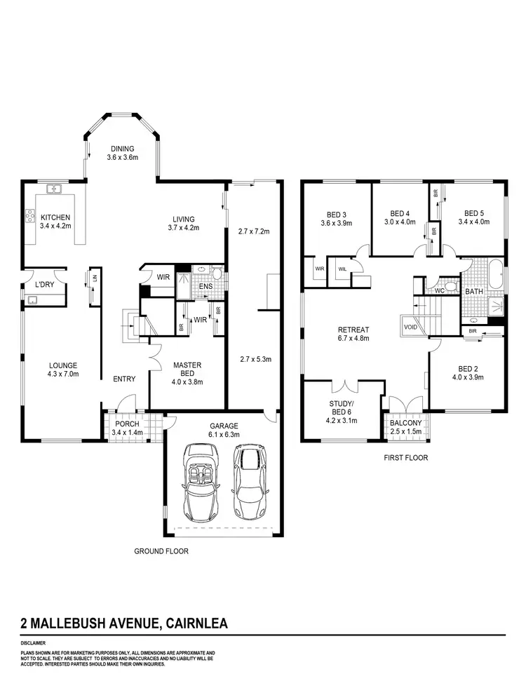 Floorplan of Homely house listing, 2 Mallebush Avenue, Cairnlea VIC 3023
