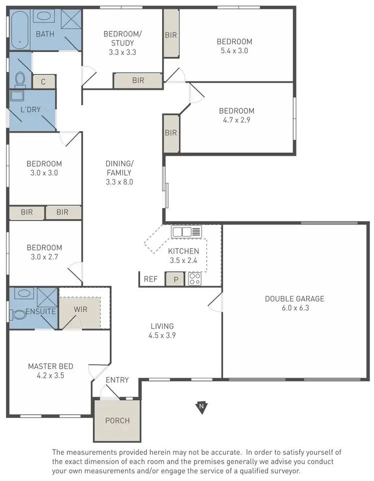 Floorplan of Homely house listing, 3 Forsyth Close, Burnside VIC 3023