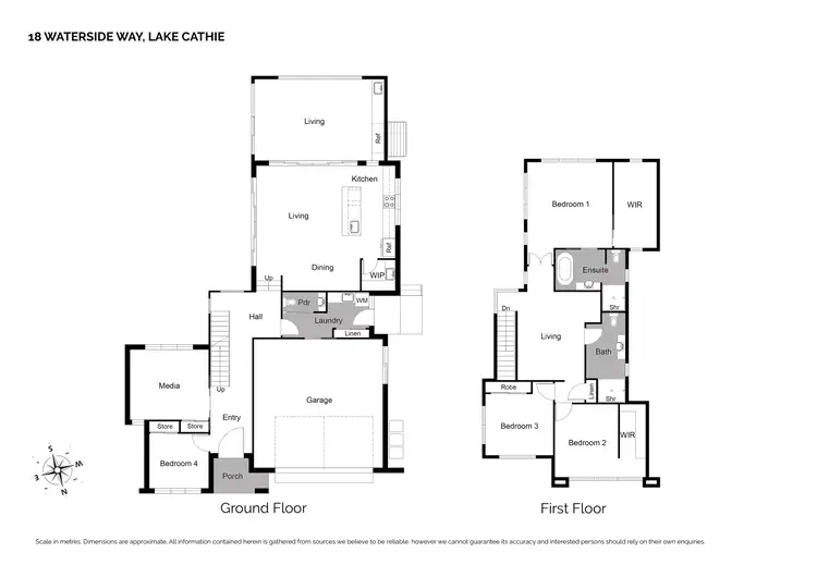 Floorplan of Homely house listing, 18 Waterside Way, Lake Cathie NSW 2445