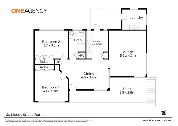 Floorplan of Homely house listing, 60 Moody Street, Burnie TAS 7320