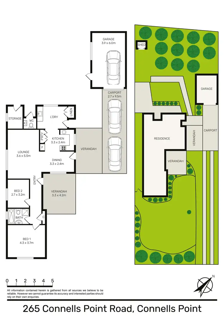 Floorplan of Homely house listing, 265 Connells Point Road, Connells Point NSW 2221