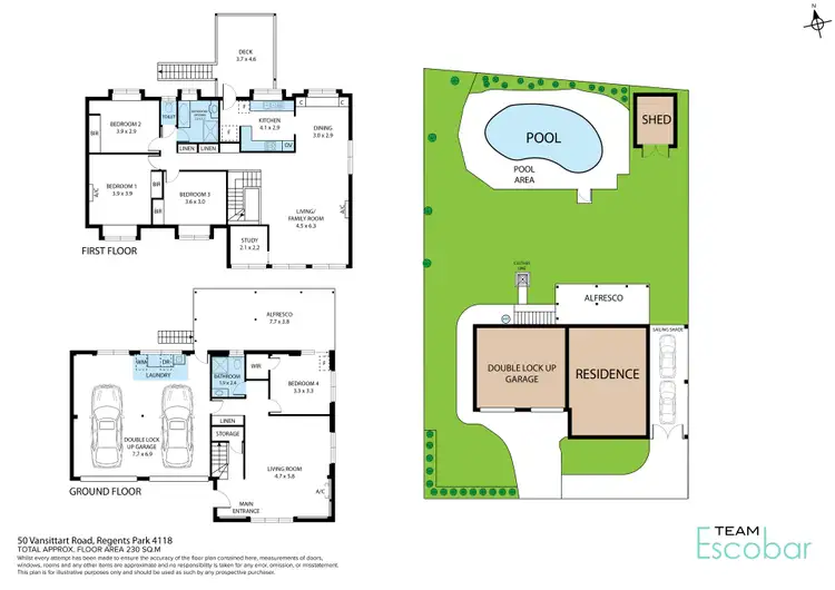Floorplan of Homely house listing, 50 Vansittart Road, Regents Park QLD 4118