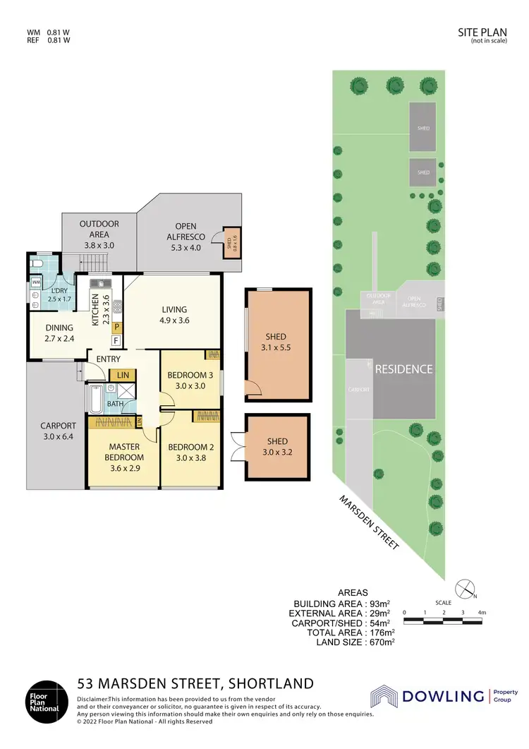 Floorplan of Homely house listing, 53 Marsden Street, Shortland NSW 2307