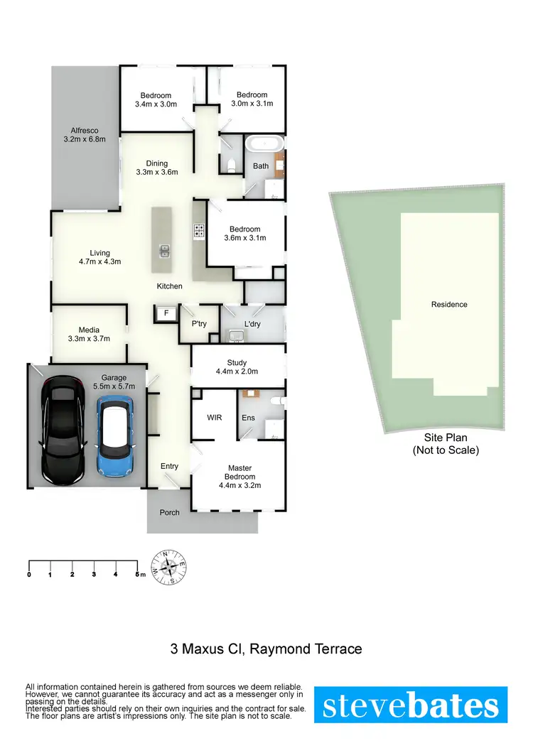 Floorplan of Homely house listing, 3 Maxus Close, Raymond Terrace NSW 2324