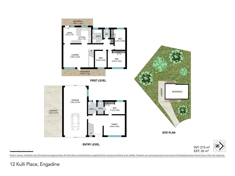 Floorplan of Homely house listing, 12 Kulli Place, Engadine NSW 2233