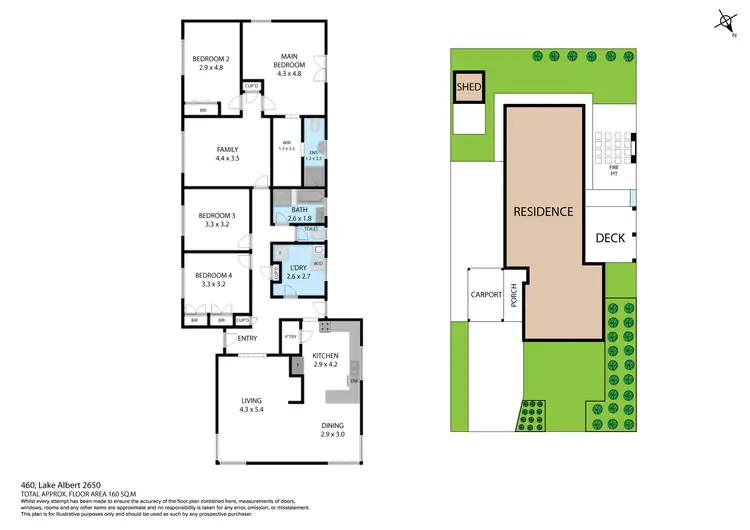 Floorplan of Homely house listing, 460 Lake Albert Road, Lake Albert NSW 2650