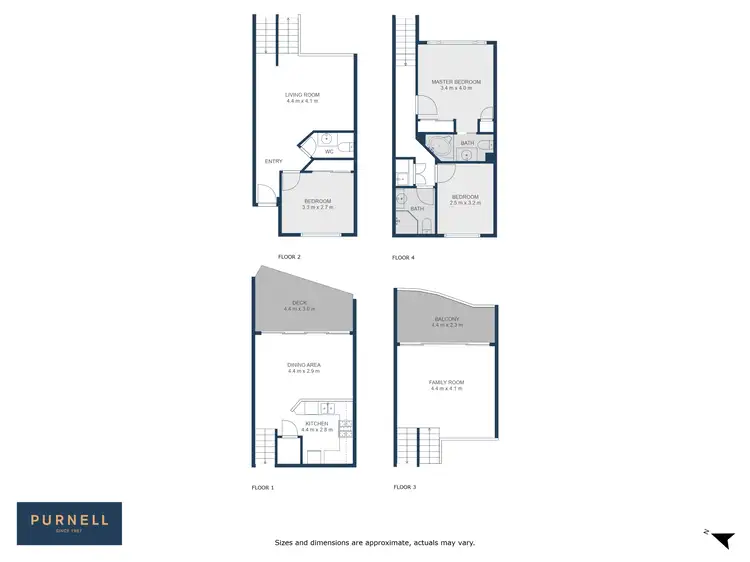 Floorplan of Homely townhouse listing, 10/49 Leahy Close, Narrabundah ACT 2604