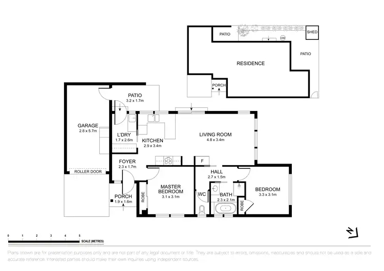 Floorplan of Homely villa listing, 9A Arcade Way, Avondale Heights VIC 3034