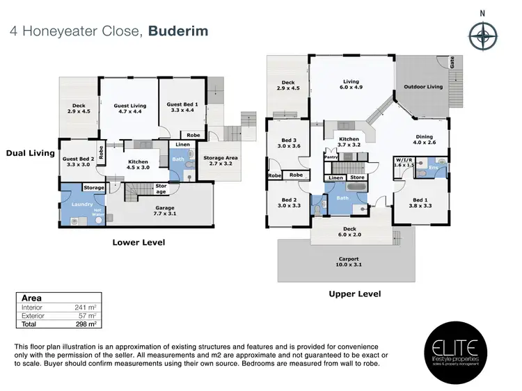 Floorplan of Homely house listing, 4 Honeyeater Close, Buderim QLD 4556