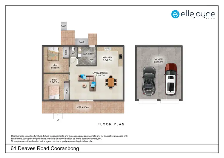 Floorplan of Homely house listing, 61 Deaves Road, Cooranbong NSW 2265