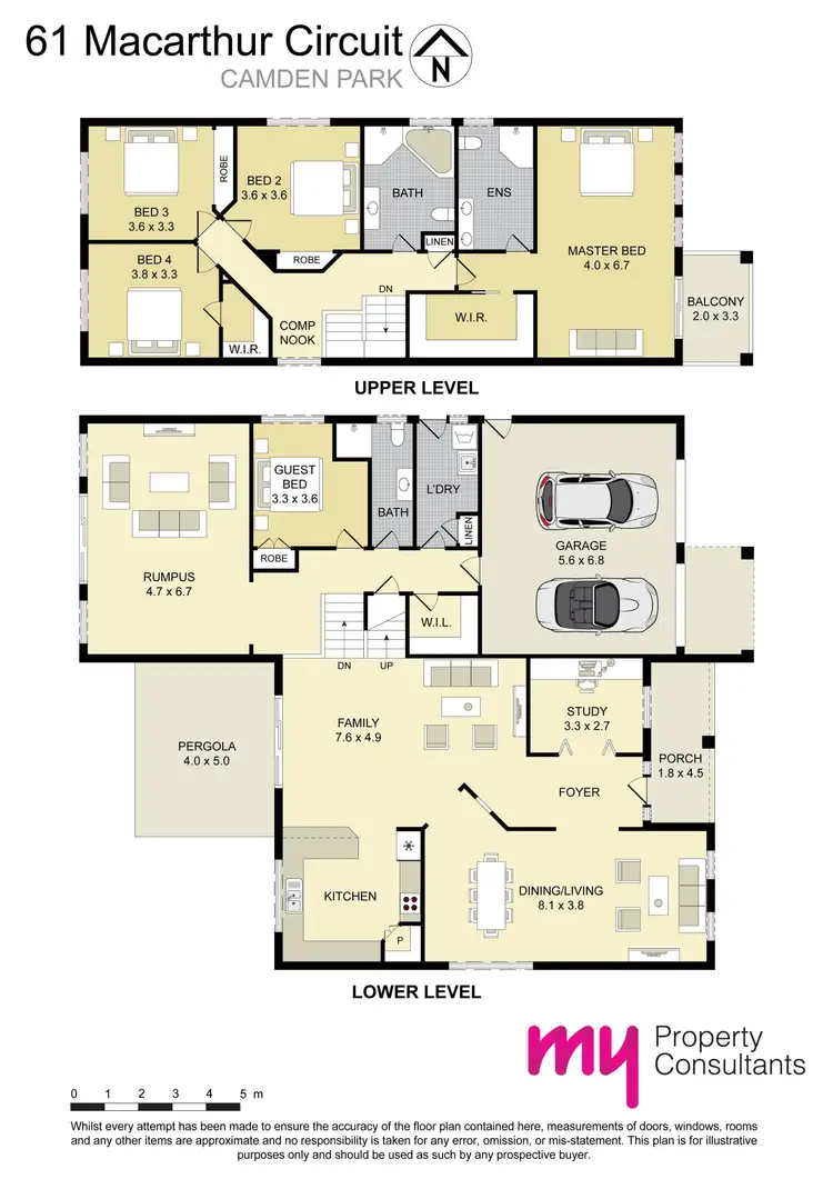 Floorplan of Homely house listing, 61 MacArthur Circuit, Camden Park NSW 2570