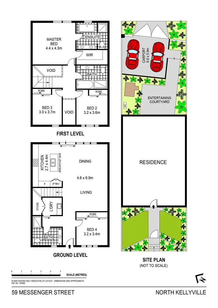 Floorplan of Homely house listing, 59 Messenger Street, North Kellyville NSW 2155