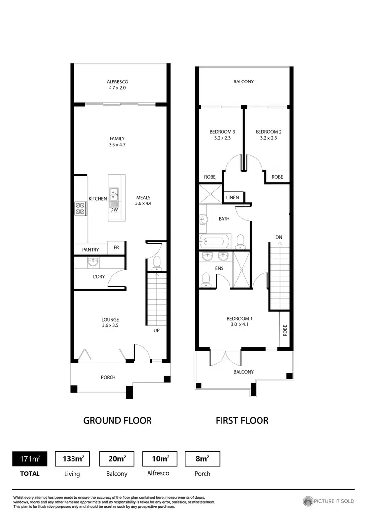 Floorplan of Homely house listing, 14A Chianti Lane, Mawson Lakes SA 5095