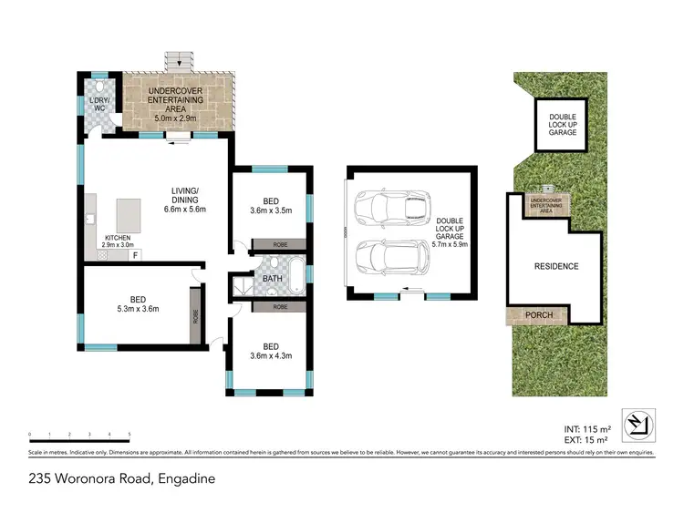 Floorplan of Homely house listing, 235 Woronora Road, Engadine NSW 2233